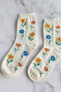 Favorite Flower Casual Socks