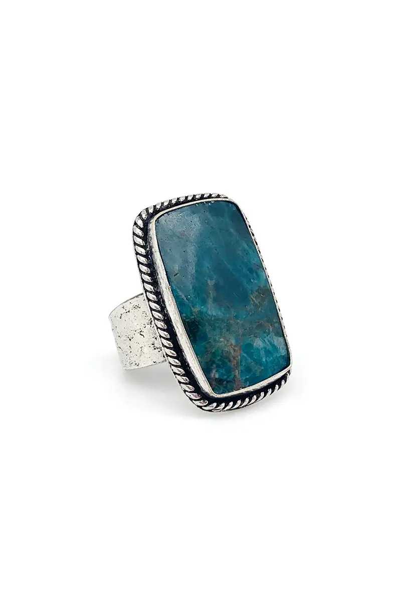 Kashi Semiprecious Stone Ring