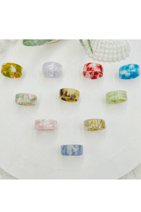 Colorful Funny Resin Ring