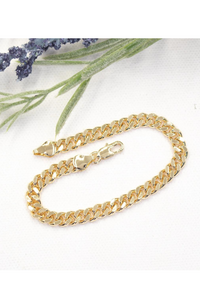 Cuban Link Chain Bracelet 6mm