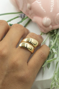 Minimalist Double Wrap Ring