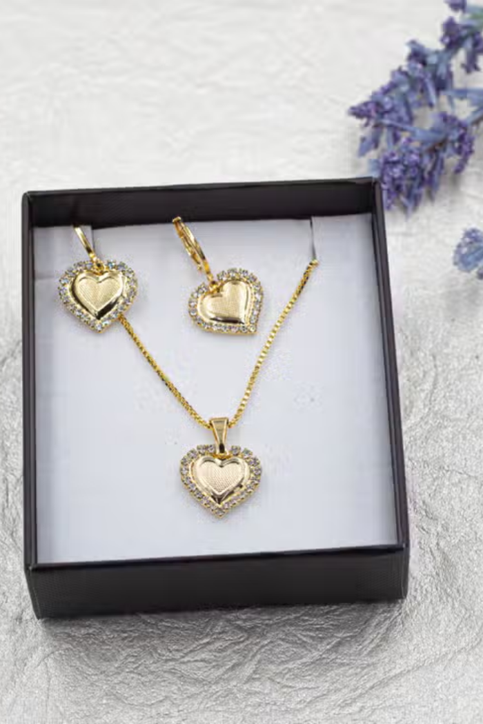 Gold Heart Necklace