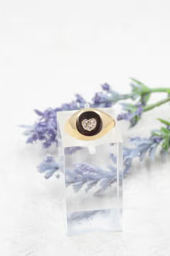 Gold Heart Ring