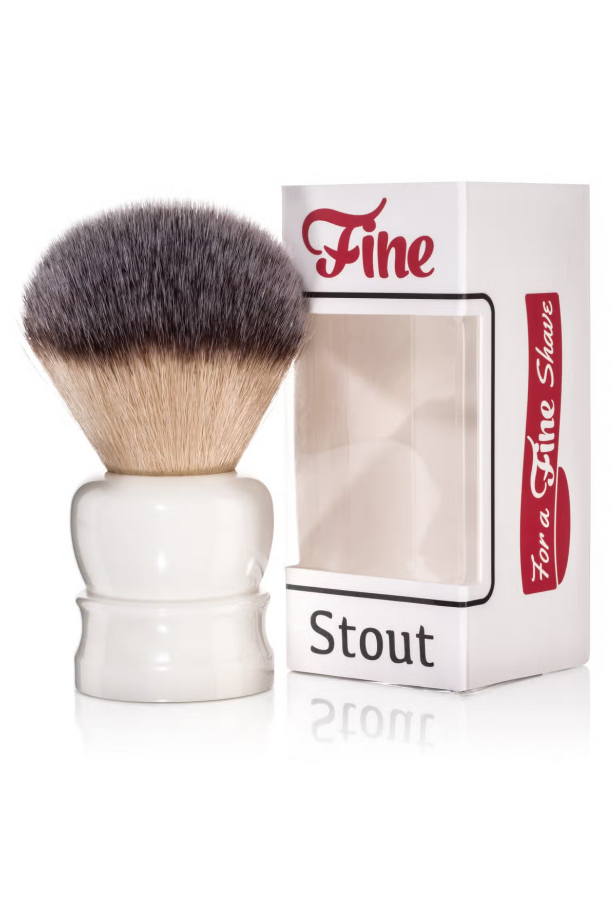 Fine Accoutrements Stout Shaving White Brush