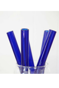 Wide Straight Glass Straws