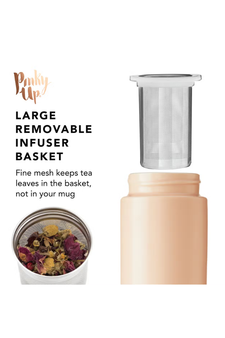 Tatyana Ceramic To-Go Infuser Mug