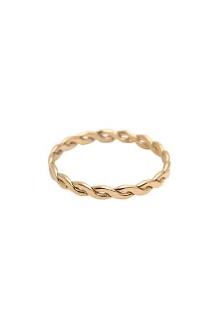 Gold Infinity Ring