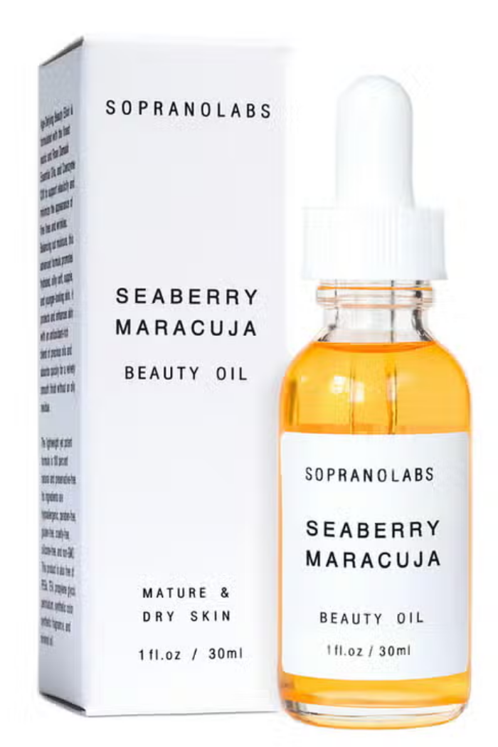 Seaberry Maracuja Vegan Organic Natural Beauty Oil Serum