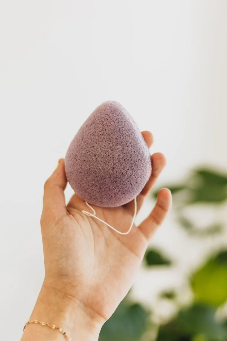 Cleansing Konjac Sponge - Calming Lavender