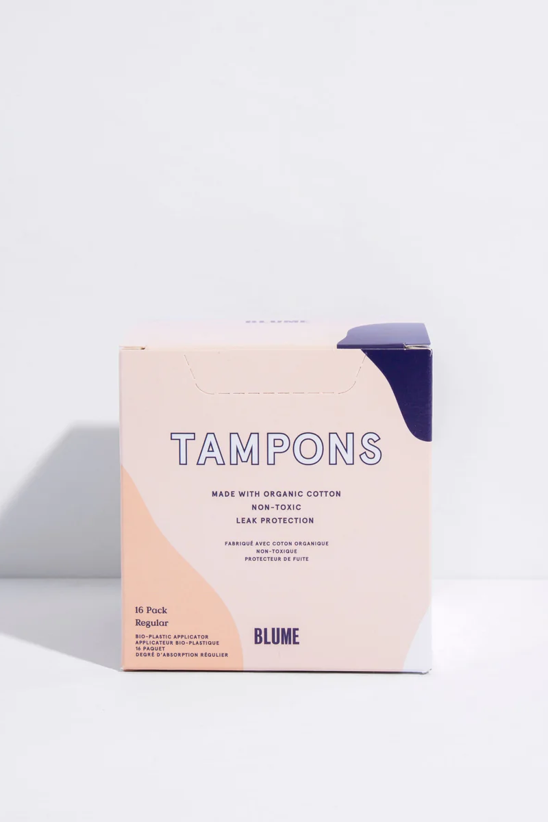 Blume Organic Tampons- Regular