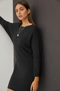 Lurex Sweater Dress