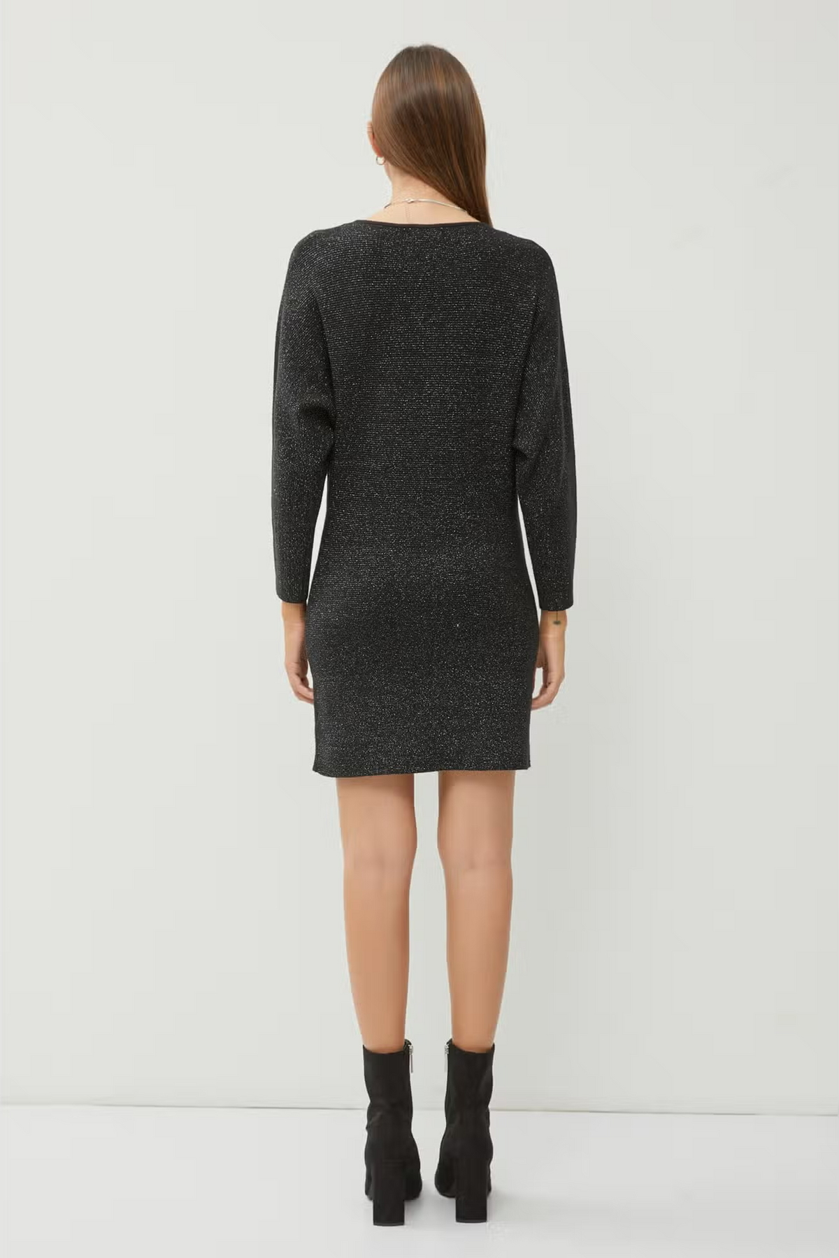 Lurex Sweater Dress