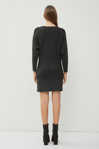 Lurex Sweater Dress