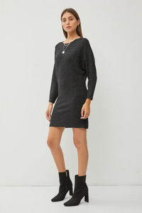 Lurex Sweater Dress