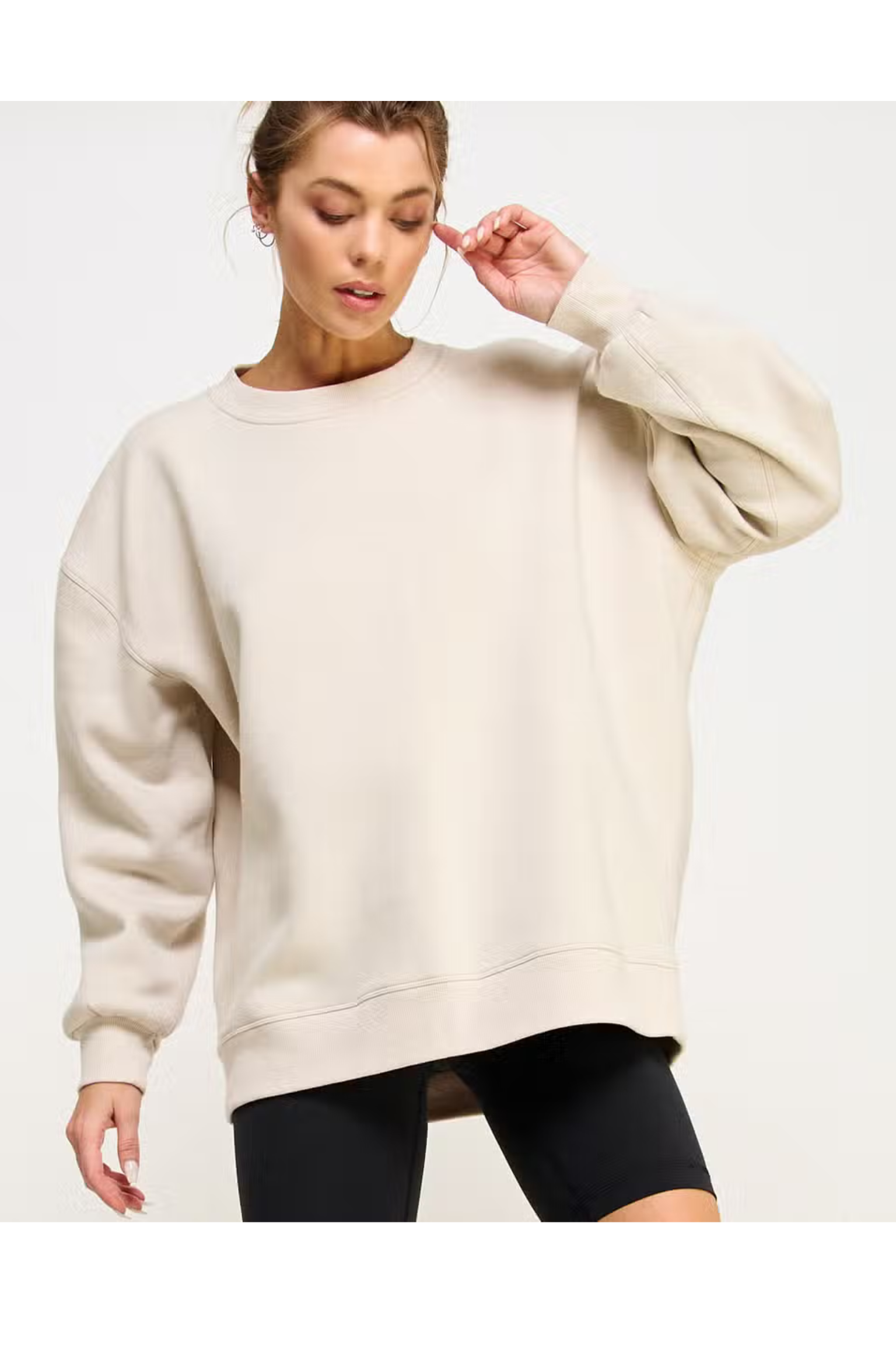 Oversized Crewneck Sweatshirt – Rose Market Nevada City Oversized Crewneck Sweatshirt – Rose Market Nevada City