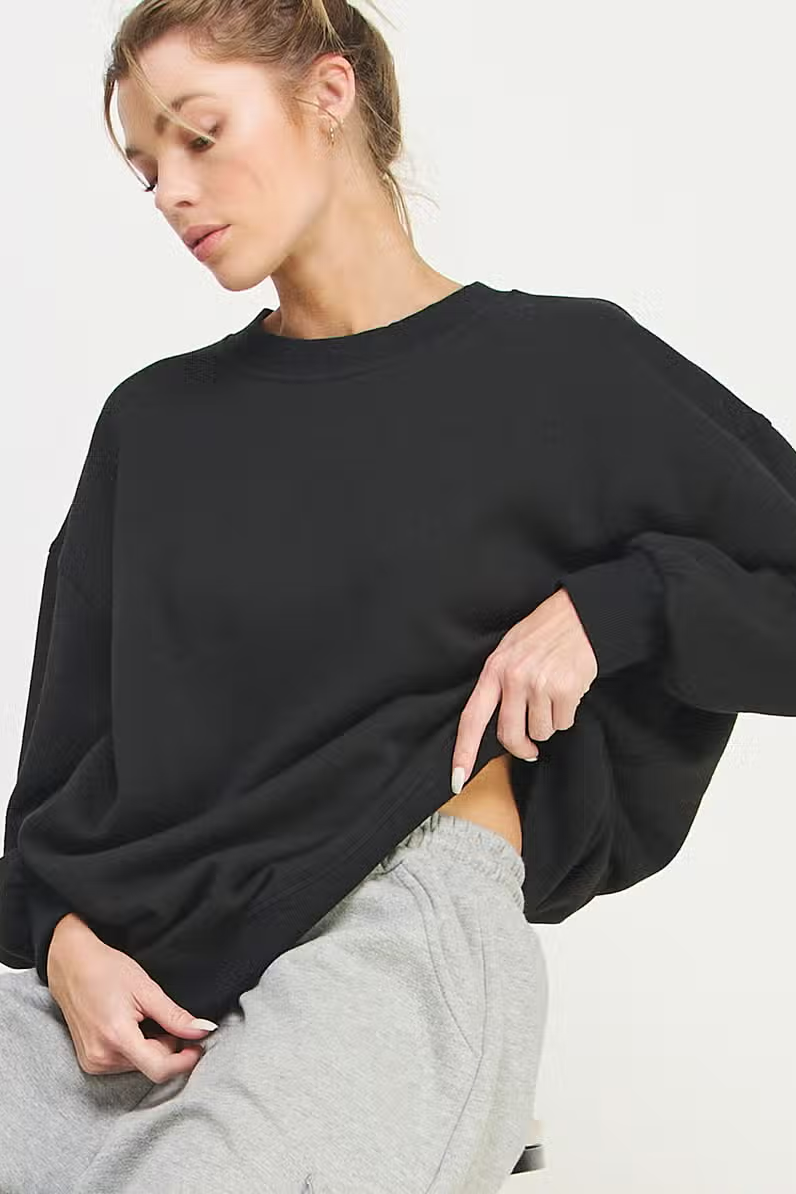 Oversized Crewneck Sweatshirt