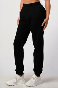 Oversized Solid Pocket Sweatpant