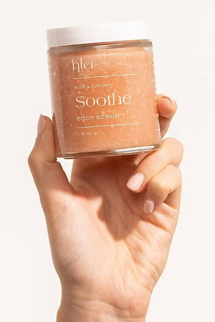 Soothe Rose & Coconut Natural Sugar Body Scrub