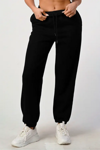 Oversized Solid Pocket Sweatpant