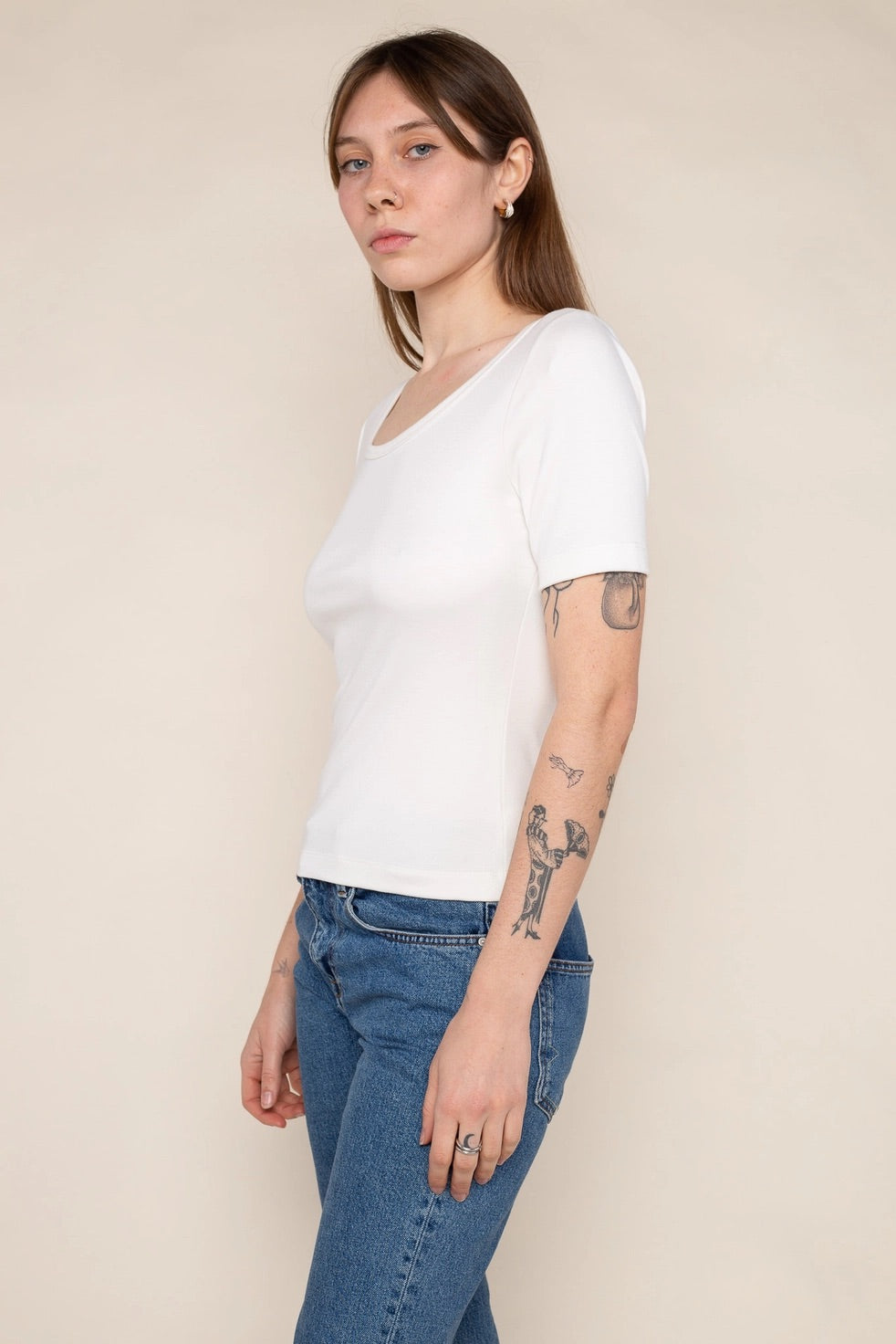 Poppy Top | Ivory