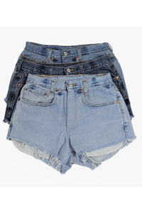 Upcycled Vintage Denim Shorts