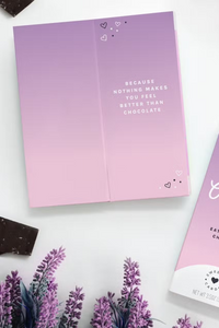 Self Care Card + "Complimentary" Chocolate Bar