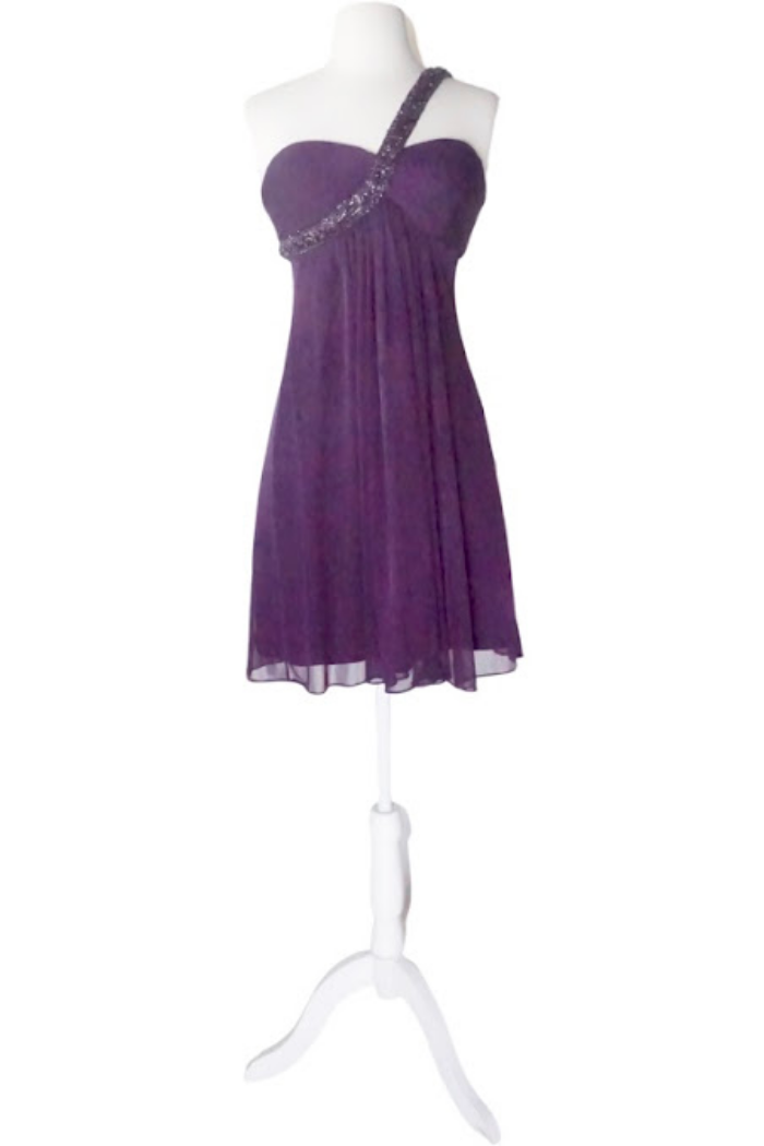 Vintage Purple Cocktail Dress