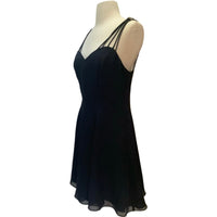 Vintage Black Classic Mini Dress