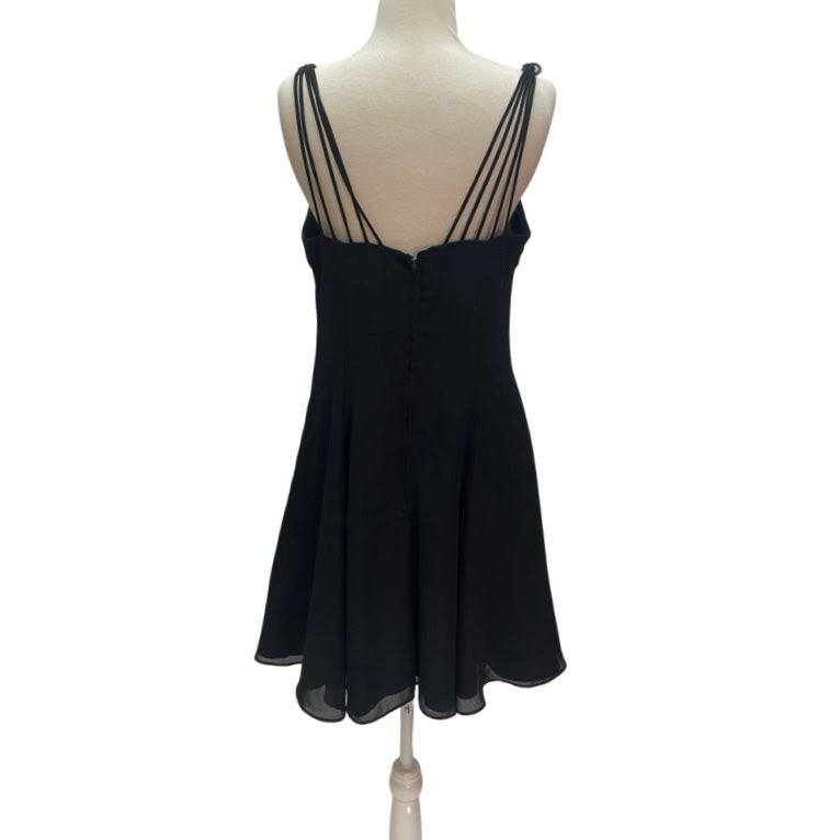 Vintage Black Classic Mini Dress