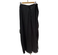 Vintage Black Flowy Slacks