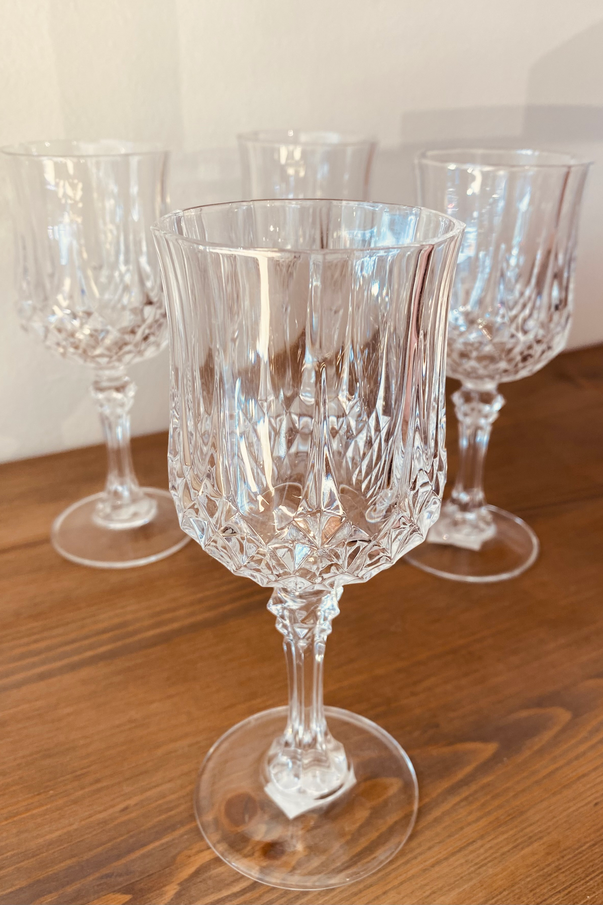 Etched Cordial Glass/ Set of 4