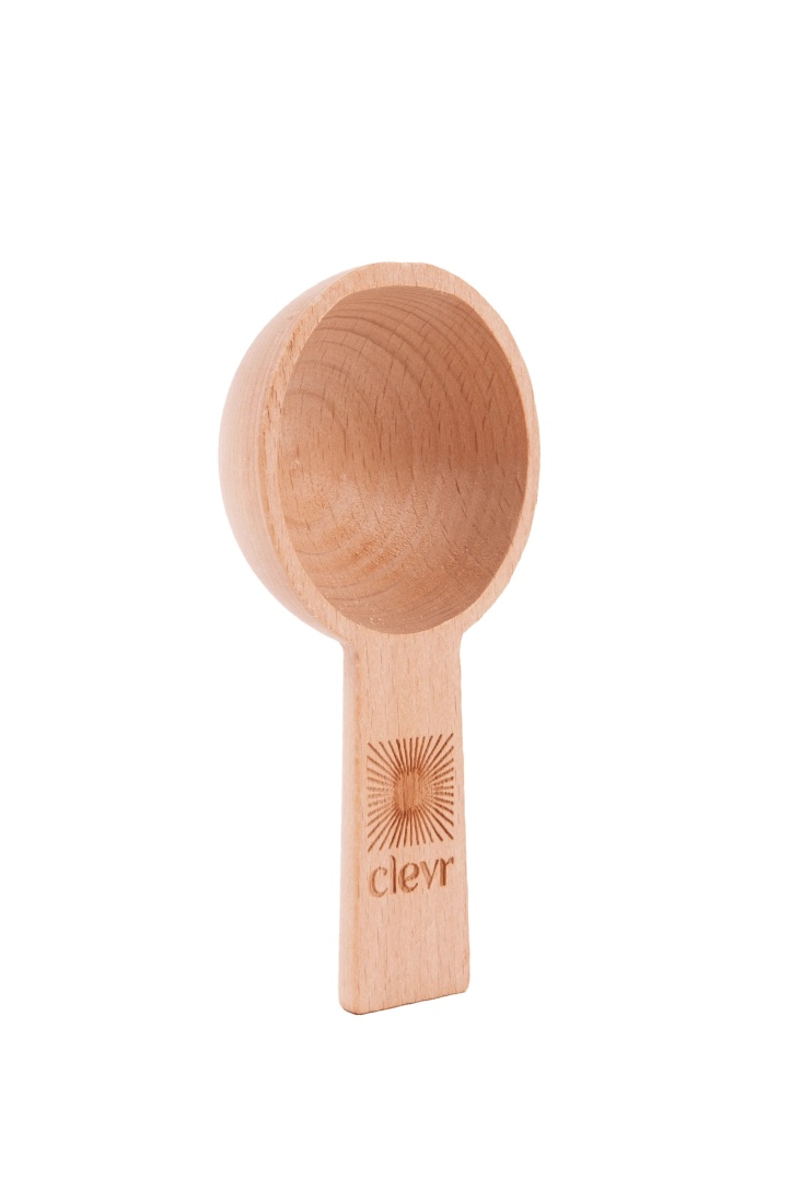 Wooden Latte Measuring Scoop