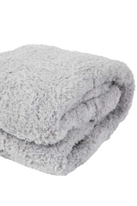 Plush Sherpa Throw Blankets - 50x60