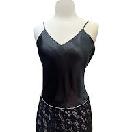 Vintage Black Lace Skirt Dress