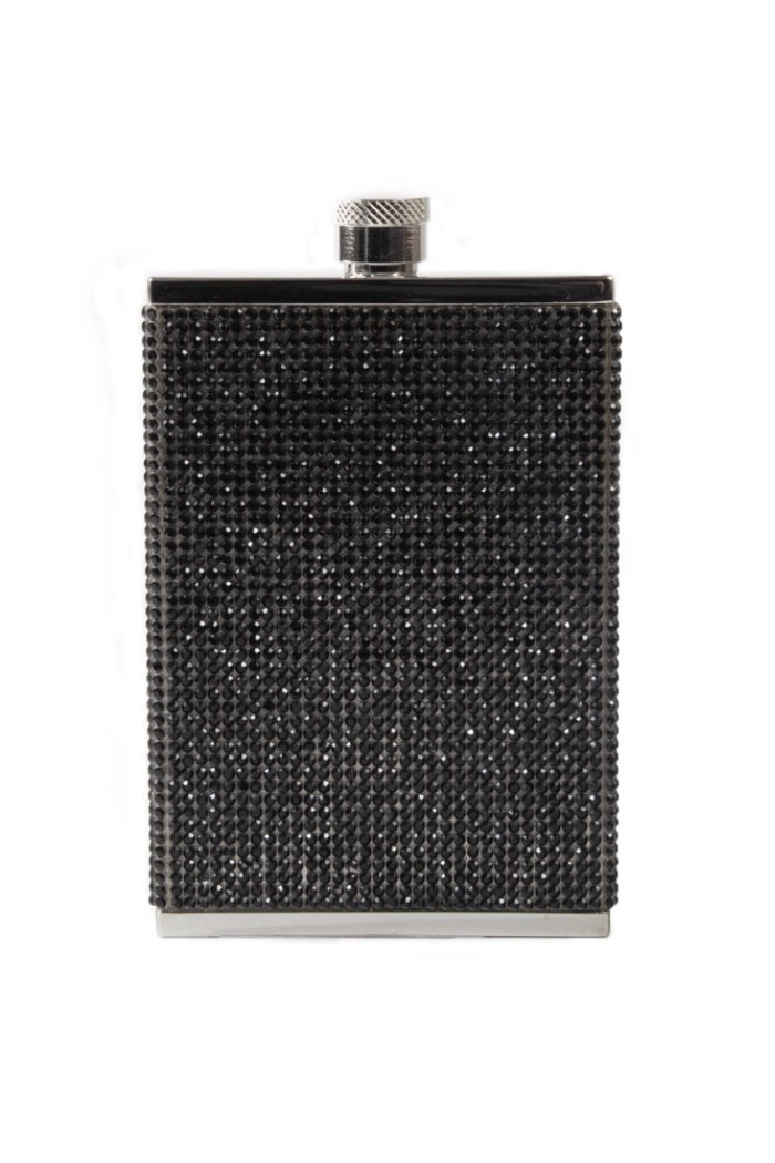 The Squarely Crystal Flask 3oz