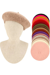 Solid Wool Beret