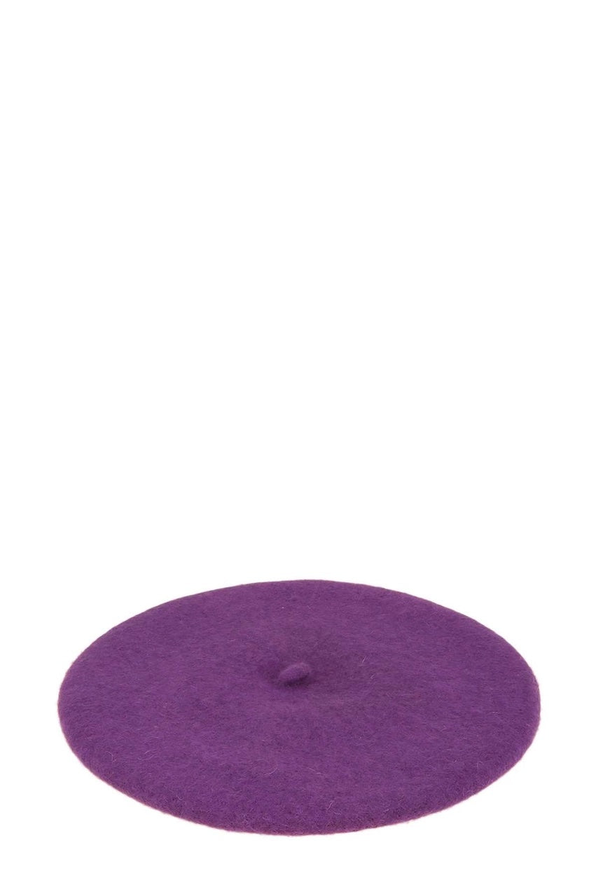 Solid Wool Beret