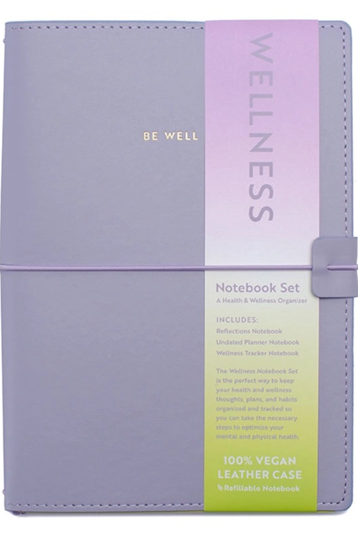 Wellness Notebook Set: A Health & Wellness Organizer