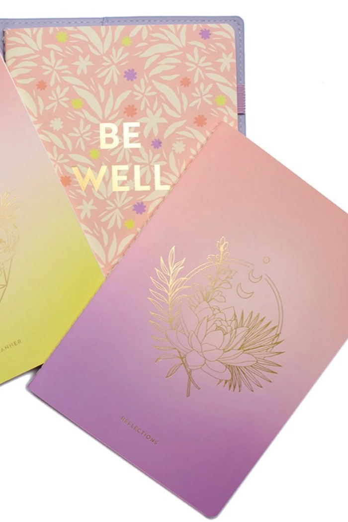 Wellness Notebook Set: A Health & Wellness Organizer