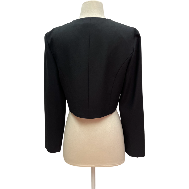 Vintage Black Beaded Bolero Jacket