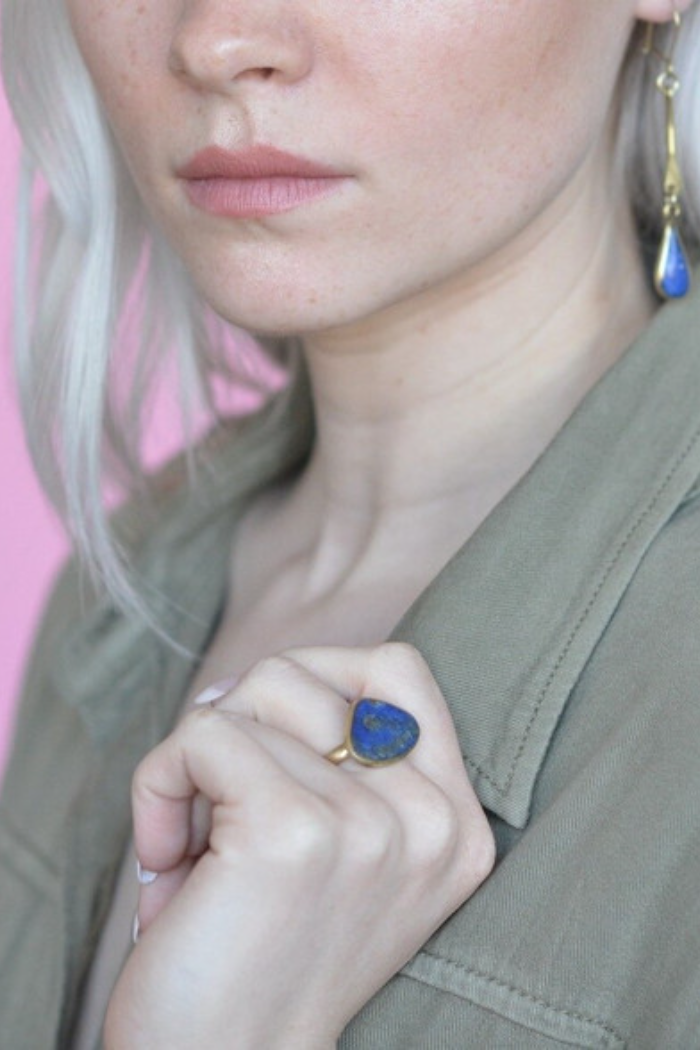 Lucia Lapis Ring