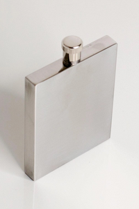 Stainless Steel 3oz Slim Hip Flask