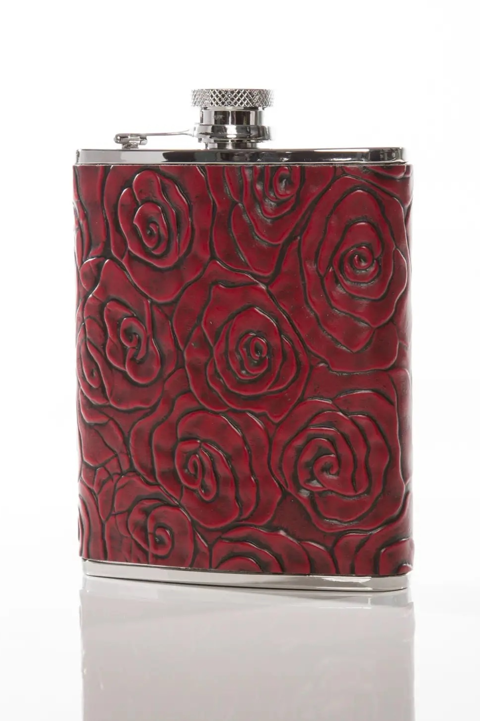 Red Rose Flask