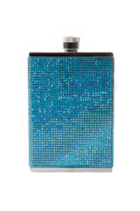 The Squarely Crystal Flask 3oz