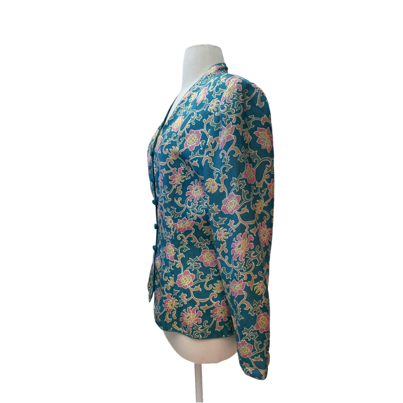 Vintage Floral Blazer