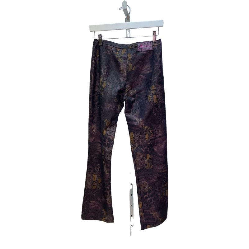 Vintage Purple Snake Skin Pants