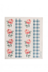 Floral Swedish Dish Cloth