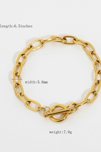 Gold Chain Bracelet