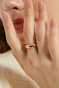 Jordyn Gold Dome Ring