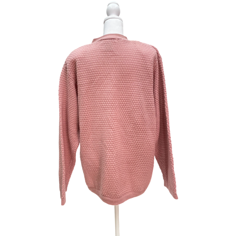 Vintage Pink Knit Cardigan